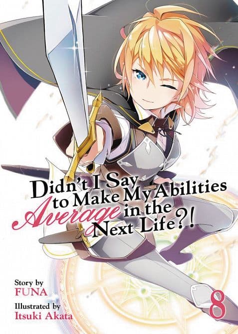 Cover Art for DIDNT I SAY MAKE ABILITIES AVERAGE NOVEL SC VOL 08