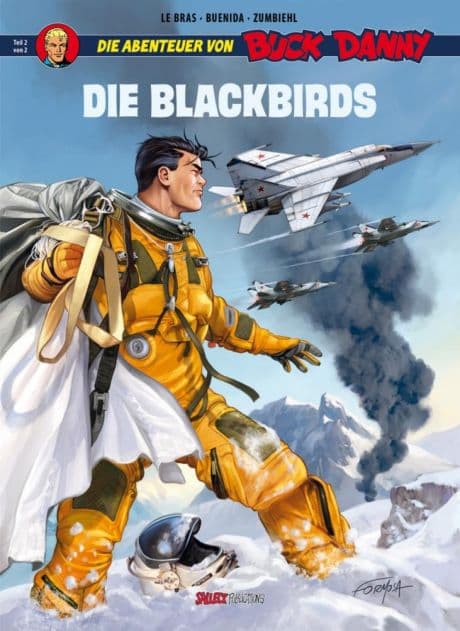 Cover Art for DIE ABENTEUER VON BUCK DANNY-DIE BLACKBIRDS