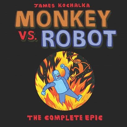 Cover Art for MONKEY VS ROBOT COMPLETE EPIC TP