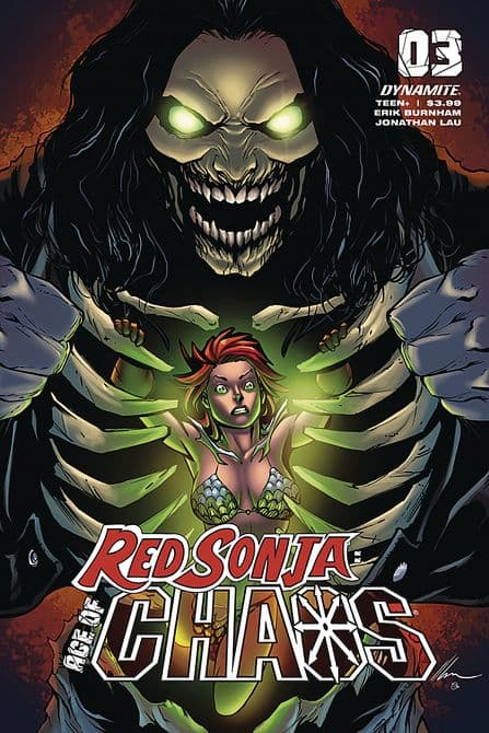 Cover Art für RED SONJA AGE OF CHAOS