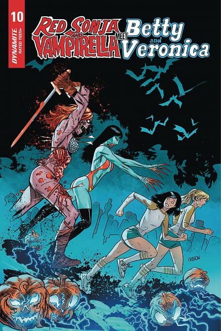 Cover Art for RED SONJA VAMPIRELLA BETTY VERONICA
