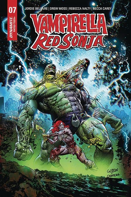 Cover Art for VAMPIRELLA RED SONJA