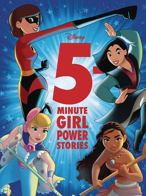 Cover Art for 5 MINUTE GIRL POWER STORIES SC