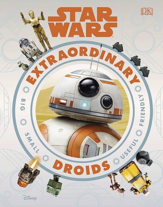 Cover Art for STAR WARS EXTRAORDINARY DROIDS HC