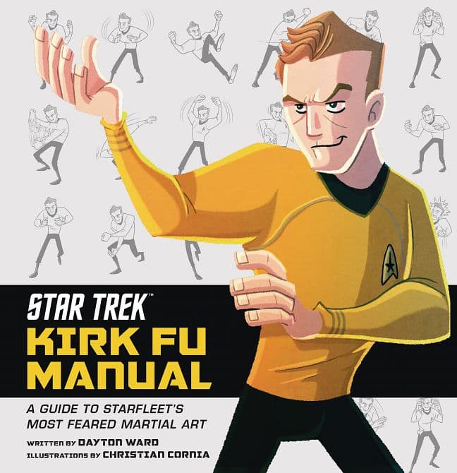 Cover Art for STAR TREK KIRK FU MANUAL HC
