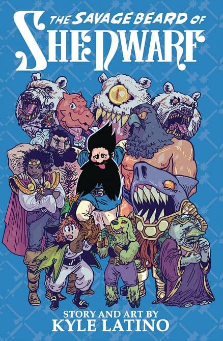 Cover Art for SAVAGE BEARD OF SHE DWARF GN