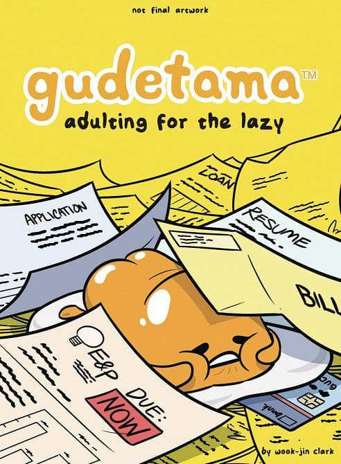 Cover Art for GUDETAMA HC ADULTING FOR THE LAZY