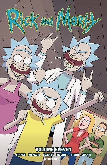 Cover Art for RICK & MORTY TP VOL 11