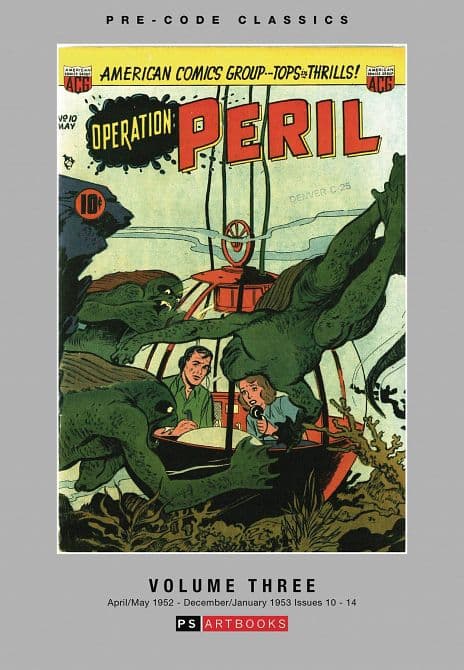 Cover Art for PRE CODE CLASSICS OPERATION PERIL HC VOL 03