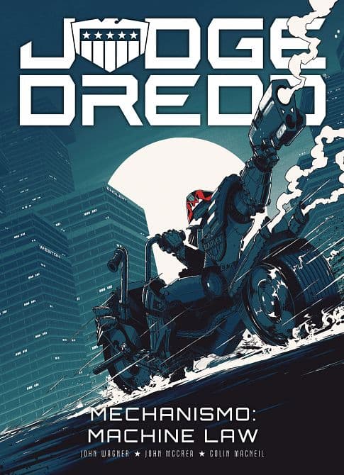 Cover Art for JUDGE DREDD MECHANISMO TP MACHINE LAW