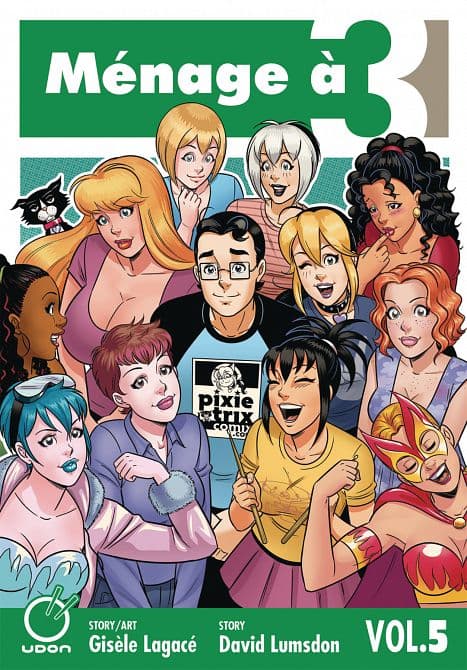 Cover Art for MENAGE A 3 GN VOL 05