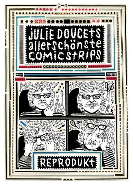 Cover Art for JULIE DOUCETS ALLERSCHÖNSTE COMIC STRIPS