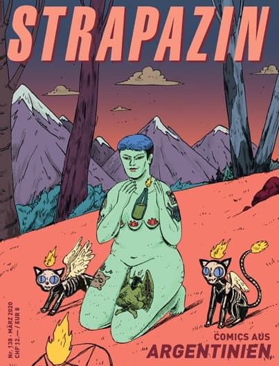Cover Art for STRAPAZIN-Das Comicmagazin