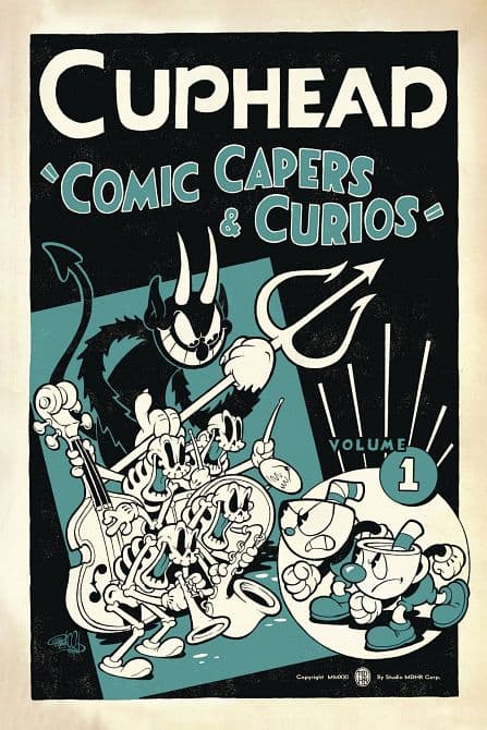 Cover Art for CUPHEAD TP VOL 01 COMIC CAPERS & CURIOS