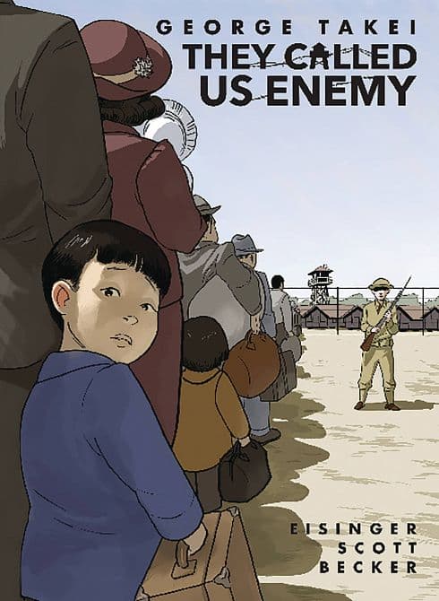 Cover Art for THEY CALLED US ENEMY EXPANDED ED HC