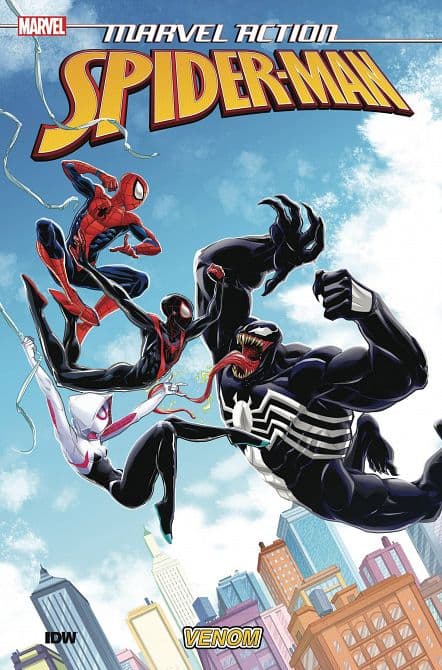 Cover Art for MARVEL ACTION SPIDER-MAN TP BOOK 04 VENOM