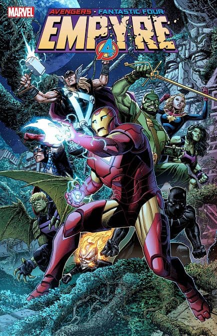 Cover Art for EMPYRE AVENGERS