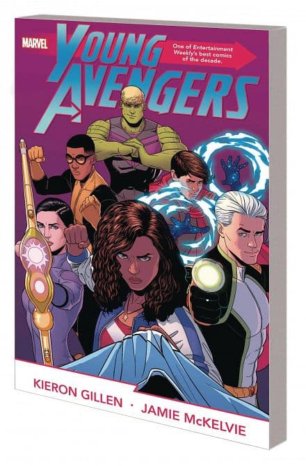 Cover Art for YOUNG AVENGERS BY GILLEN MCKELVIE COMPLETE COLLECTION TP