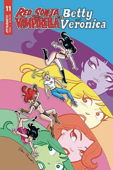 Cover Art for RED SONJA VAMPIRELLA BETTY VERONICA