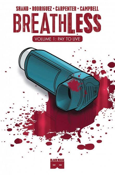Cover Art for BREATHLESS TP
