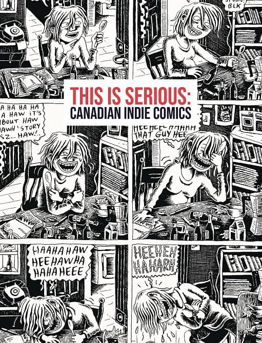 Cover Art for THIS IS SERIOUS CANADIAN INDIE COMICS SC