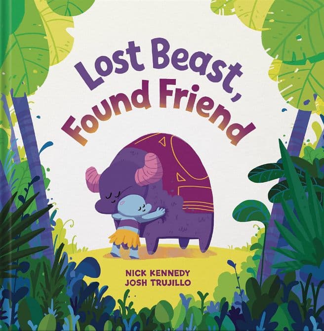 Cover Art for LOST BEAST FOUND FRIEND HC