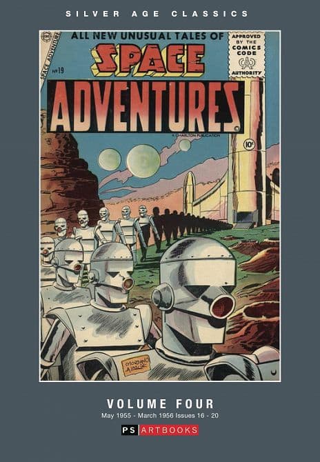 Cover Art for SILVER AGE CLASSICS SPACE ADVENTURES HC VOL 04