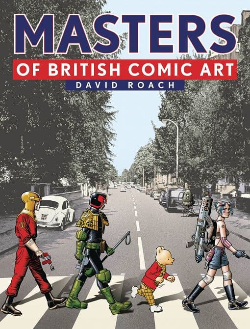Cover Art for MASTERS OF BRITISH COMIC ART HC
