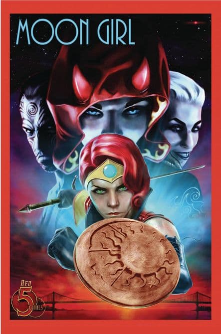 Cover Art for MOON GIRL TP NEW PTG