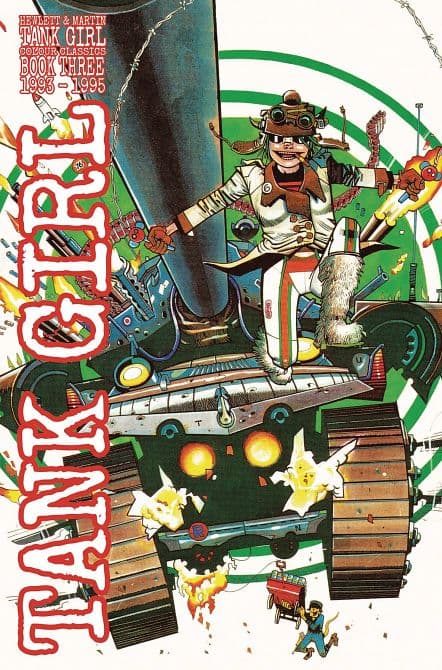 Cover Art for TANK GIRL COLOUR CLASSICS HC 1993-1995