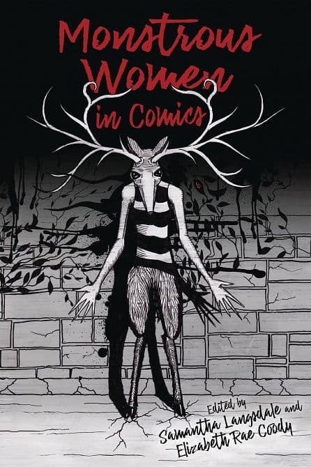 Cover Art for MONSTROUS WOMEN IN COMICS SC