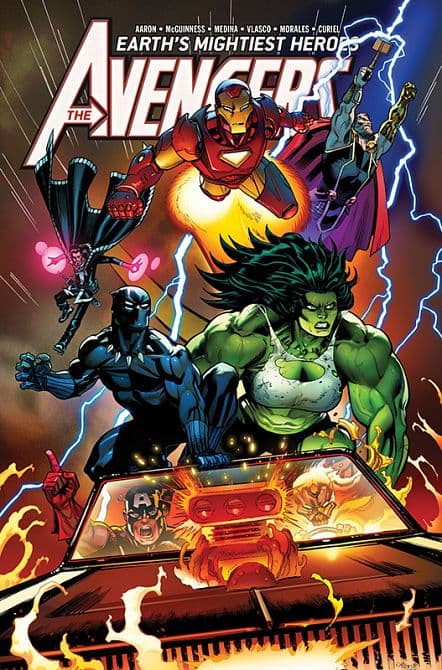 Cover Art for AVENGERS PAPERBACK ( HC )