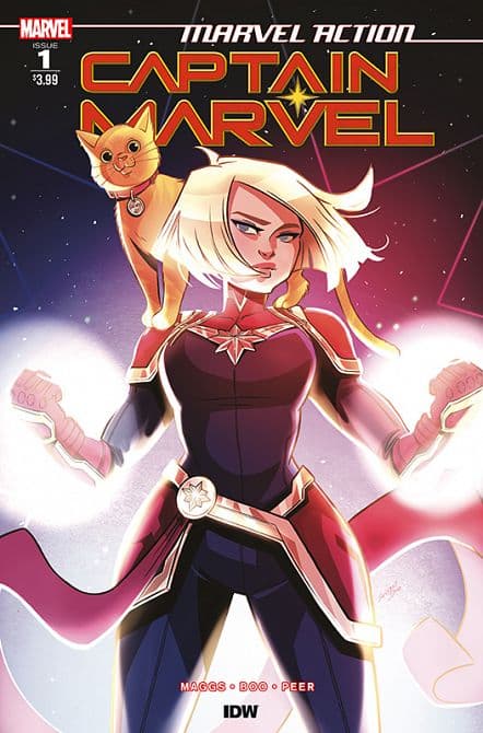 Cover Art for MARVEL ACTION: CAPTAIN MARVEL ( SC )