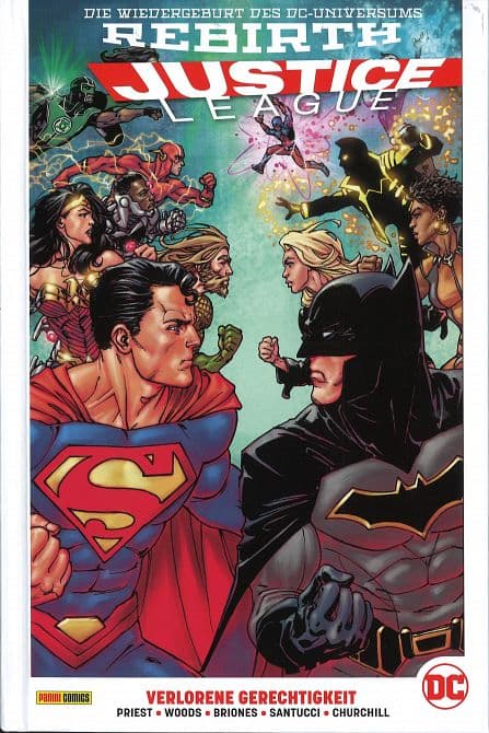 JUSTICE LEAGUE ( REBIRTH ) PAPERBACK ( HC )