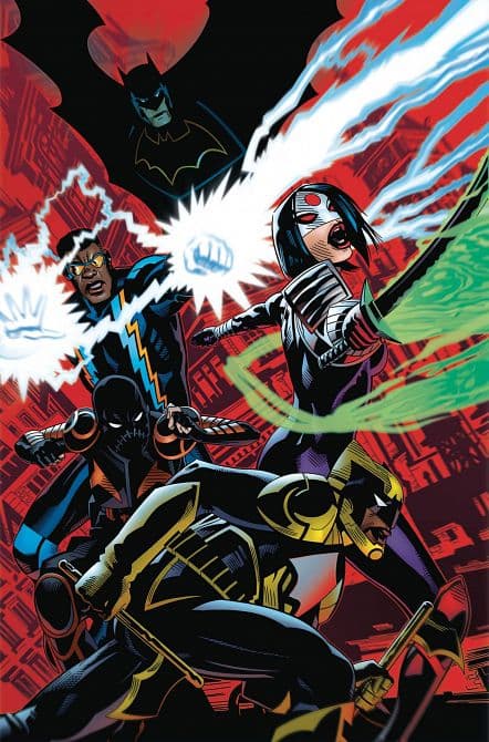 Cover Art for BATMAN AND THE OUTSIDERS