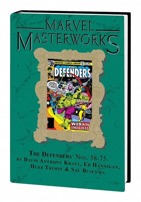 MARVEL MASTERWORKS DEFENDERS HC VOL 07 DM VAR ED 295