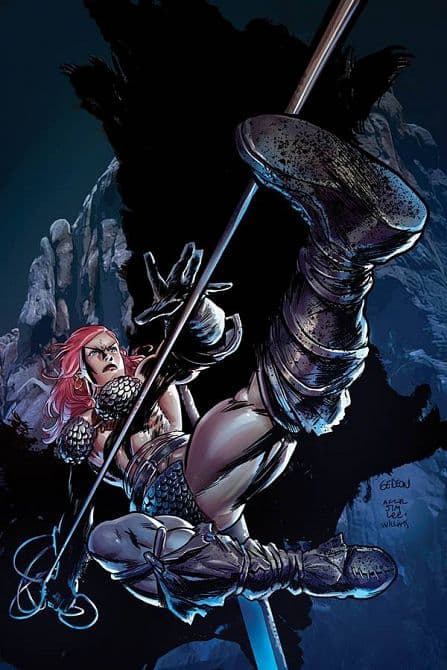 Cover Art for RED SONJA