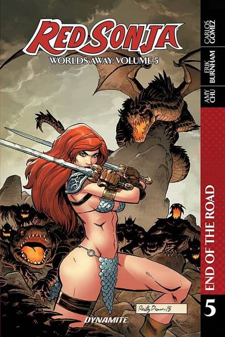 Cover Art for RED SONJA WORLDS AWAY TP VOL 05 END OF ROAD