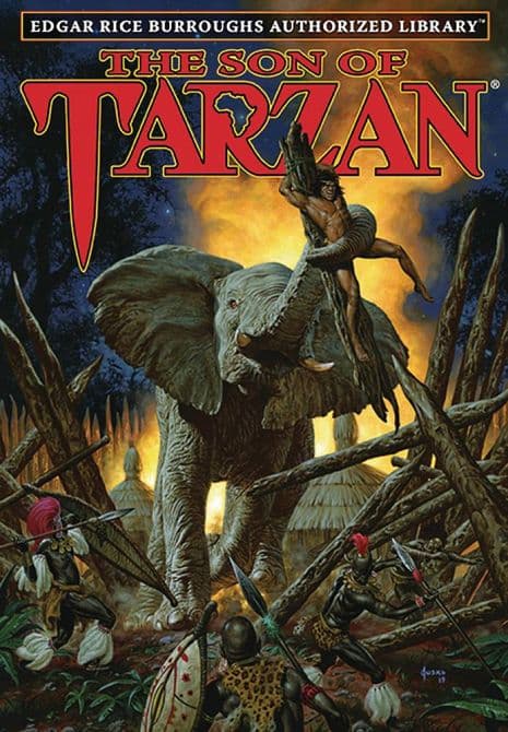 Cover Art for ERB AUTHORIZED LIBRARY TARZAN HC VOL 04 SON OF TARZAN