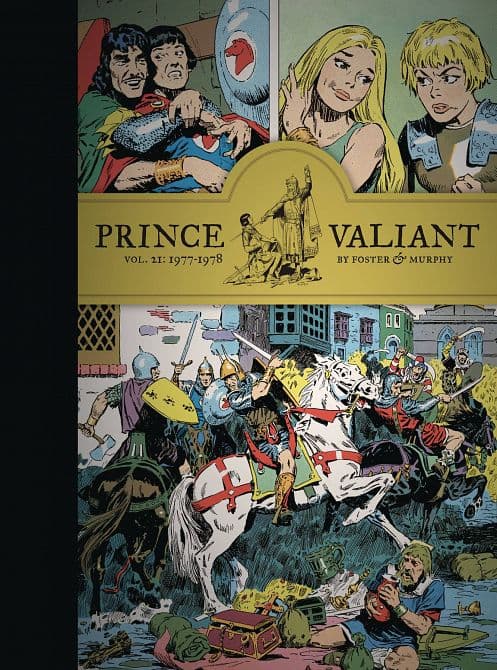 Cover Art for PRINCE VALIANT HC VOL 21 1977-1978