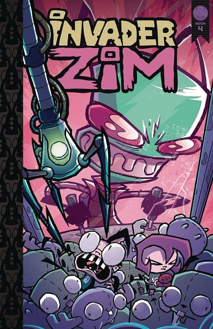 Cover Art for INVADER ZIM HC VOL 04 DLX ED