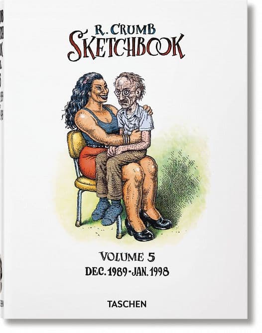 Cover Art for ROBERT CRUMB SKETCHBOOK HC VOL 05 1989-1998