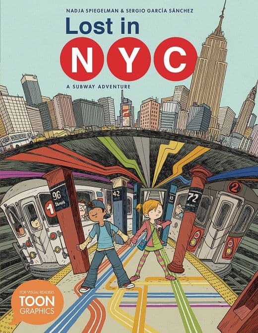 Cover Art for LOST IN NYC SUBWAY ADVENTURE SC