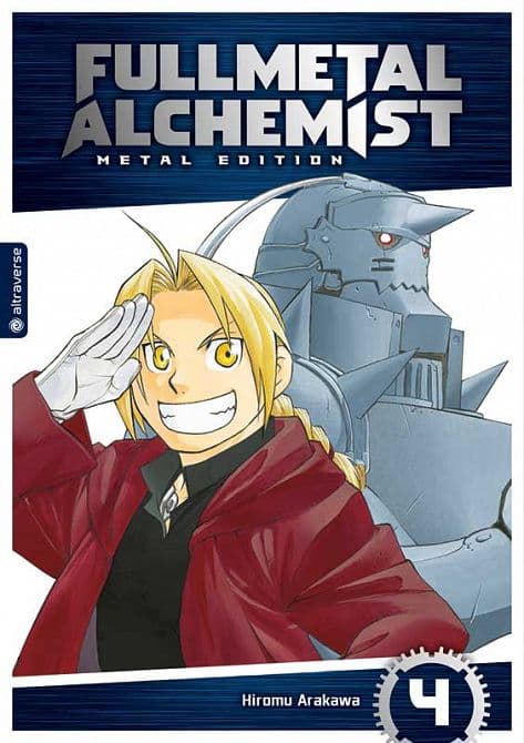 Cover Art for FULLMETAL ALCHEMIST METAL EDITION