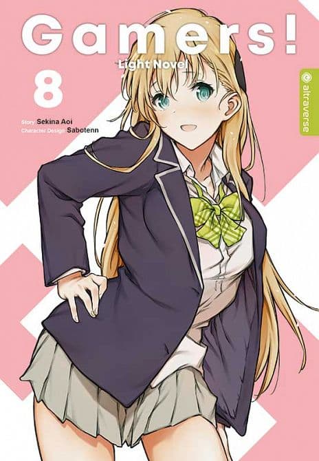 Cover Art for GAMERS! Light Novel