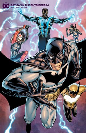Cover Art for BATMAN AND THE OUTSIDERS
