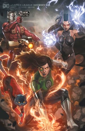 Cover Art for JUSTICE LEAGUE ODYSSEY