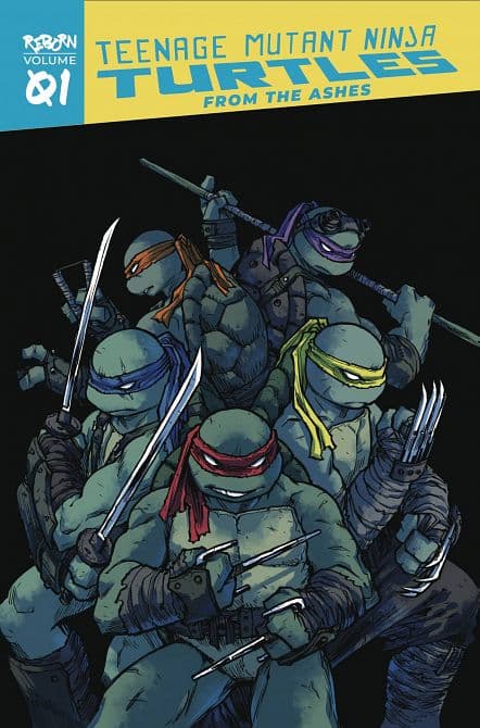 Cover Art for TMNT REBORN TP VOL 01 FROM THE ASHES