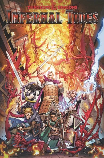 Cover Art for DUNGEONS & DRAGONS INFERNAL TIDES TP