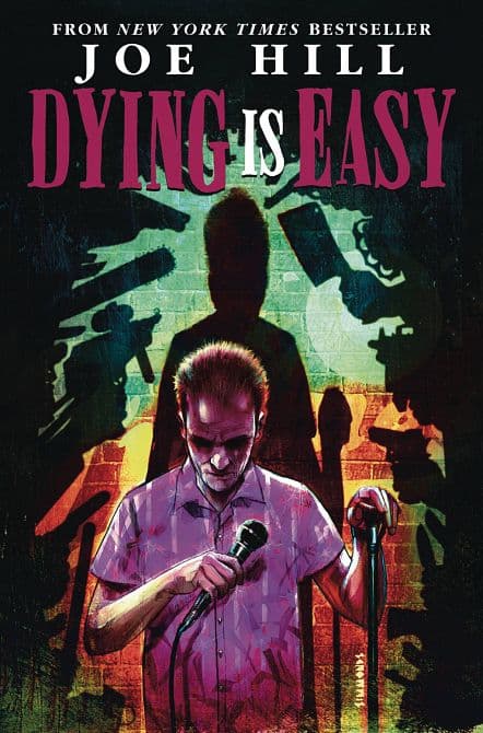 Cover Art for DYING IS EASY HC
